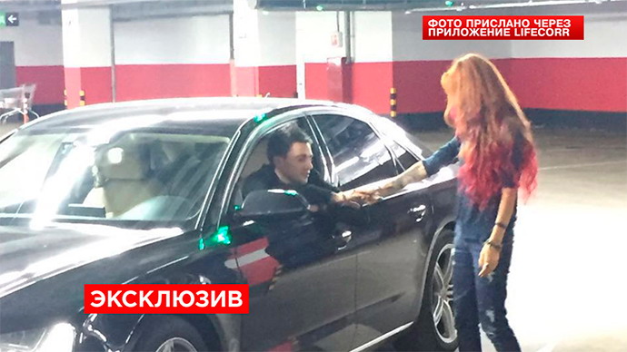 Николь Кузнецова  была застигнута во время поцелуев с молодым магом